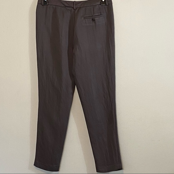 Massimo Dutti Brown Tapered Leg Pants Trousers US size 8 - Picture 5 of 11